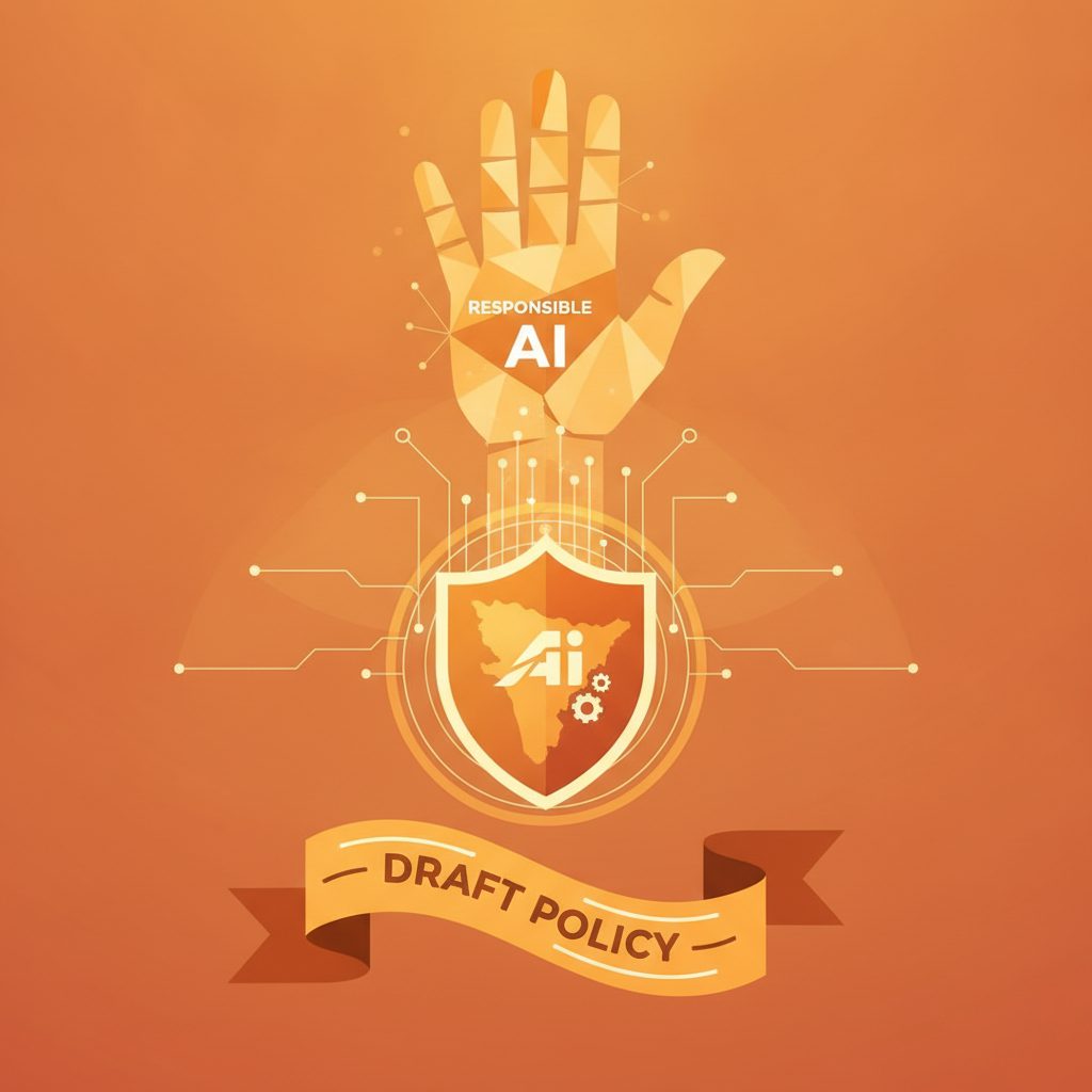 ಜವಾಬ್ದಾರಿಯುತ ಎಐ (Responsible AI) ನೀತಿಯ ಕರಡನ್ನು ಶೀಘ್ರದಲ್ಲೇ ಬಿಡುಗಡೆ ಮಾಡಲಿರುವ ಕರ್ನಾಟಕ ಸರ್ಕಾರ